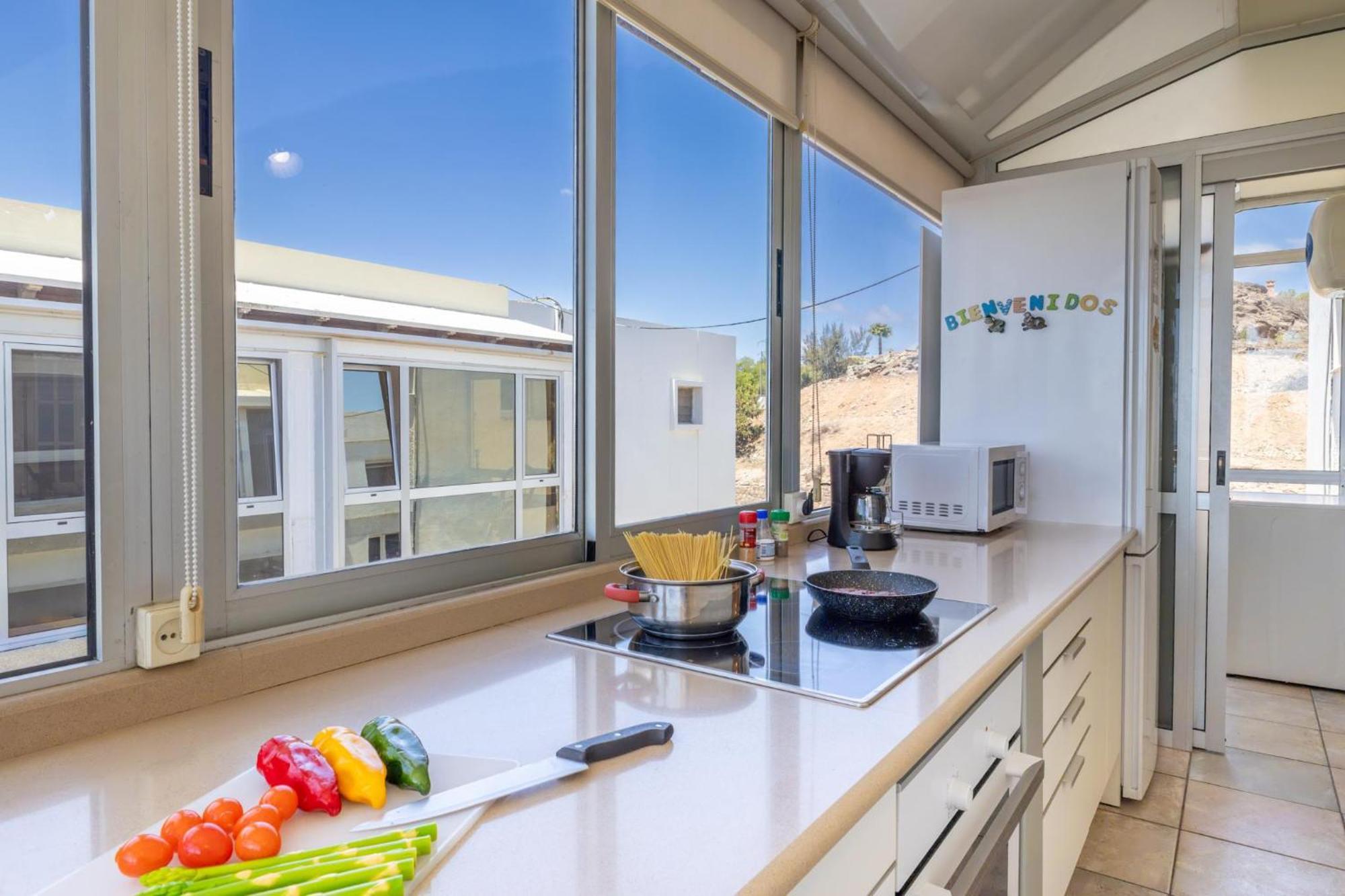 Atico Apartamento Las Burras Playa San Agustin  Luaran gambar
