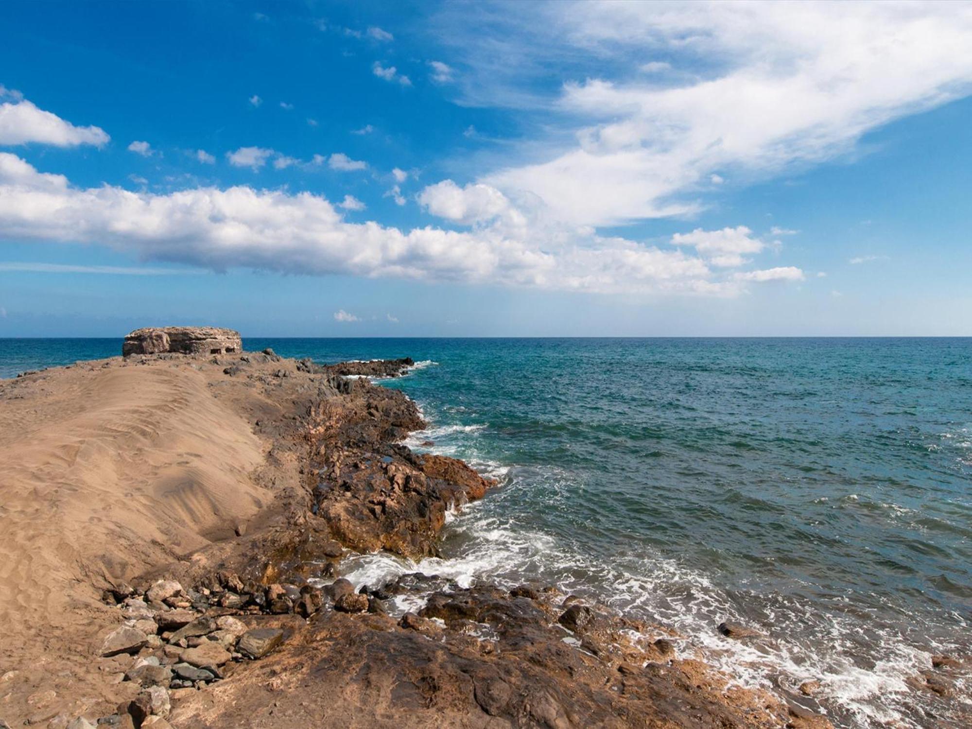 Atico Apartamento Las Burras Playa San Agustin  Luaran gambar