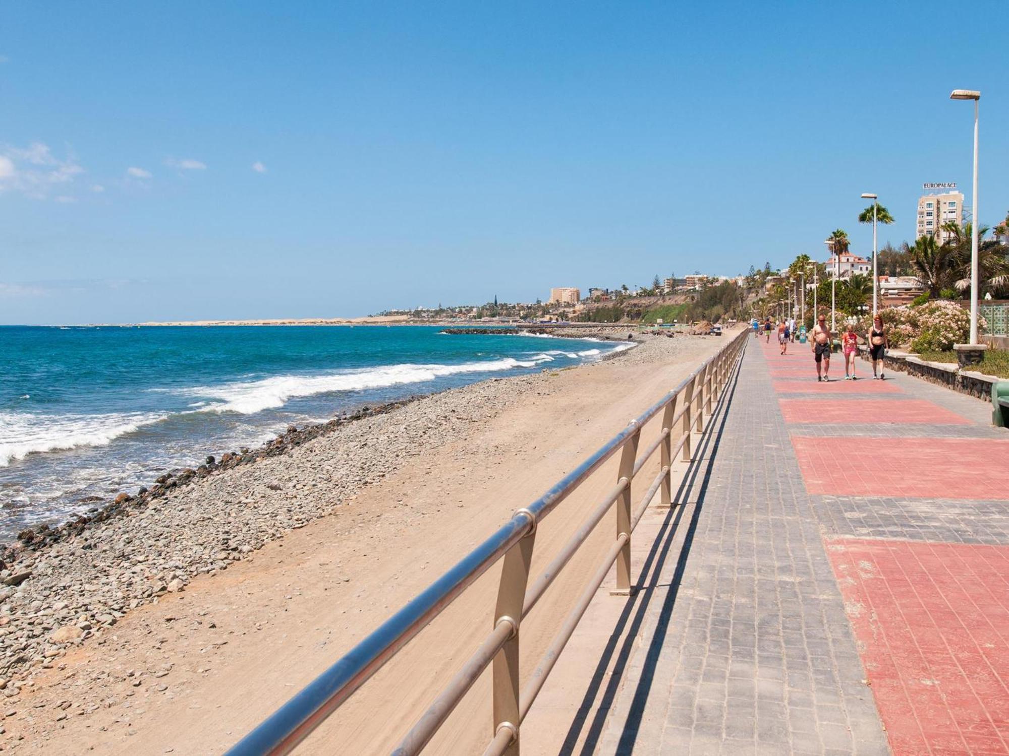 Atico Apartamento Las Burras Playa San Agustin  Luaran gambar