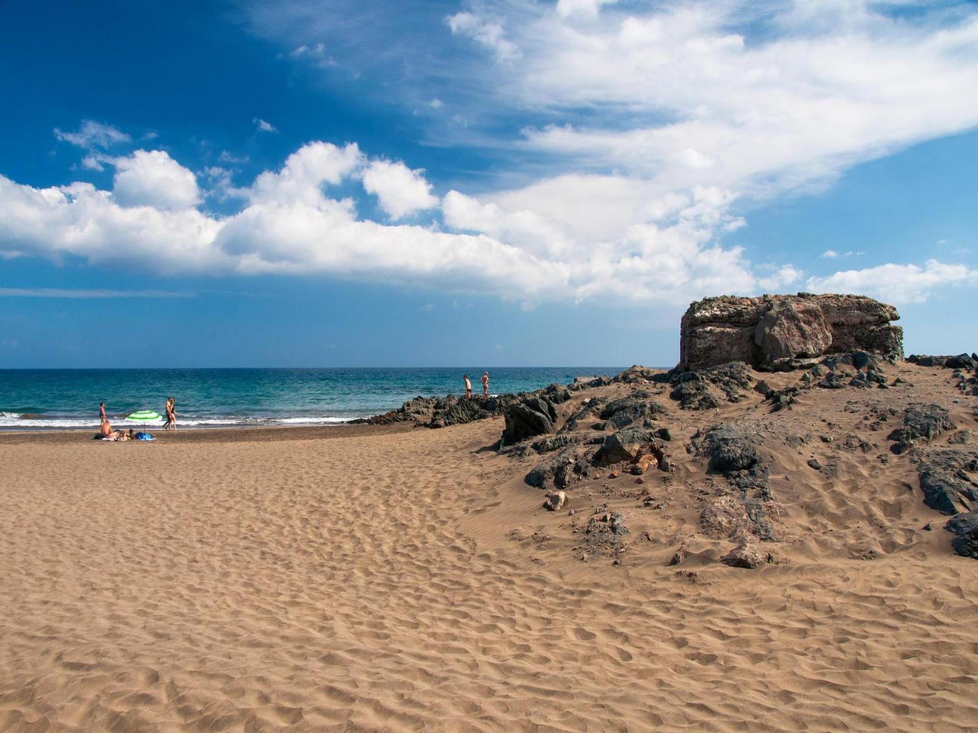 Atico Apartamento Las Burras Playa San Agustin  Luaran gambar
